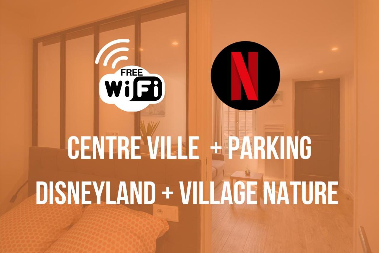 Self Checkin Automatique - 9 Min Disney - Le Zen - Cosyrenting Villeneuve-le-Comte Exterior foto